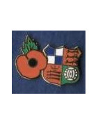 Wealdstone FC Poppy enamel badge