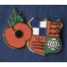 Wealdstone FC Poppy enamel badge