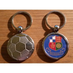 Wealdstone Metal Football Keyring