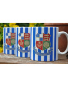 Wealdstone FC Blue & White Striped Mug
