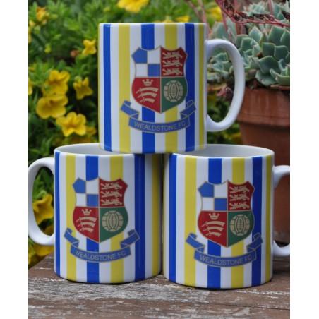 Wealdstone Red Blue & Navy Striped Mug Wealdstone Red Blue & Navy Striped Mug
