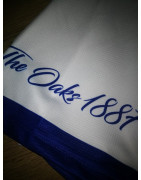 Blue & White Quartered Polo Shirt