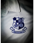 Blue & White Quartered Polo Shirt