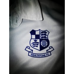 Blue & White Quartered Polo Shirt