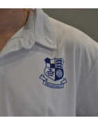 Blue & White Quartered Polo Shirt