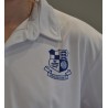 Blue & White Quartered Polo Shirt