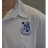 Blue & White Quartered Polo Shirt