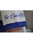 Blue & White Quartered Polo Shirt