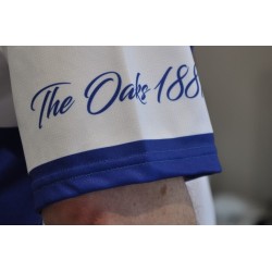 Blue & White Quartered Polo Shirt