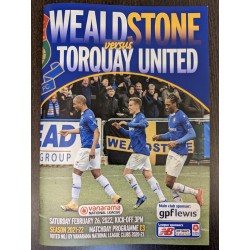 Wealdstone v Torquay Utd...