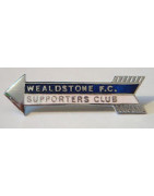 Wealdstone Supporters Club arrow badge 1960s