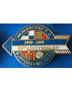 Wealdstone Supporters Club 50th Anniversary badge 2008