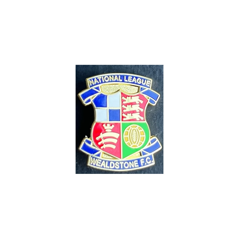 Wealdstone FC National League lapel badge