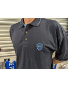 Navy / Sky WFC Tipped Polo Shirt