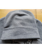 Wealdstone Grey Rimmed Hat - Woven Badge