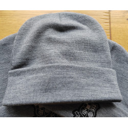 Wealdstone Grey Rimmed Hat - Woven Badge