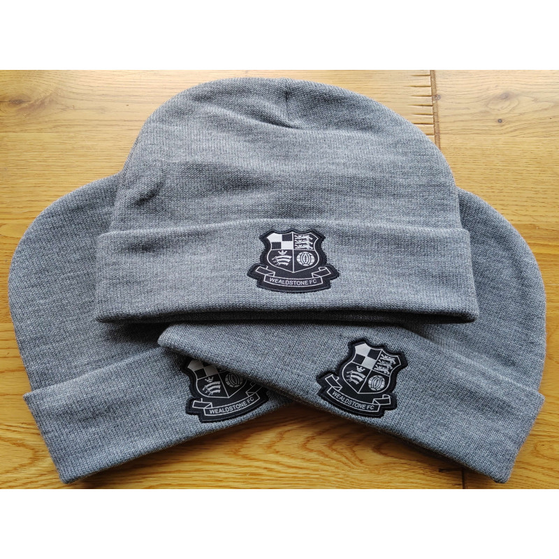 Wealdstone Grey Rimmed Hat - Woven Badge Wealdstone Grey Rimmed Hat - Woven Badge