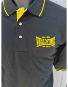 Wealdstone Established Black & Yellow Polo