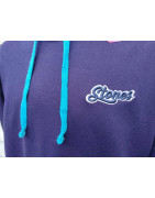 Navy / Hawaiian Blue Stones Hoodie