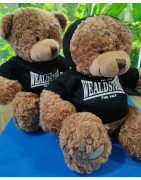 Wealdstone Hoodie 'Est' Teddy Bear - Black