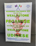 Anglo Italian Cup Poster Canvas Print - Paganese / Udinese