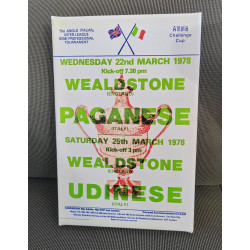Anglo Italian Cup Poster Canvas Print - Paganese / Udinese