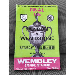 1966 FA Amateur Cup Final Canvas Print