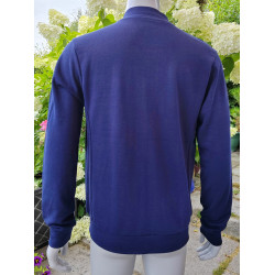 Wealdstone Navy & Grey Established Hoodie