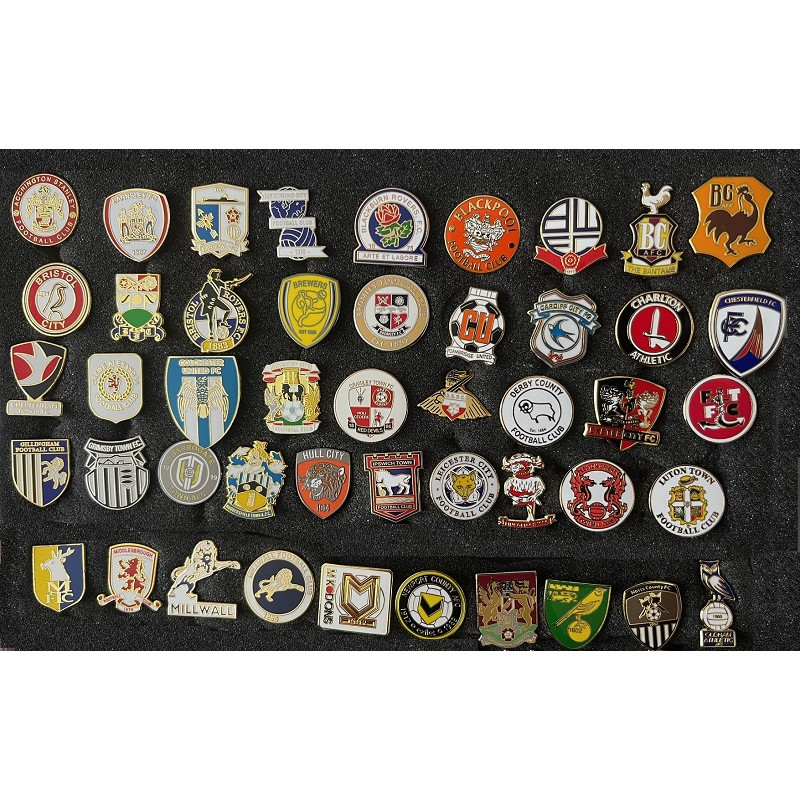 ENGLISH FOOTBALL LEAGUE BADGES 2024-2025