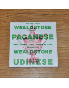 Anglo Italian Poster Ceramic Coaster
