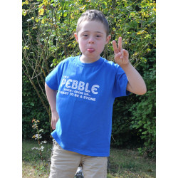 I'm a Pebble Blue T-Shirt (Boys)