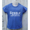 I'm a Pebble Blue T-Shirt (Girls)