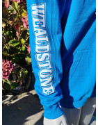 Wealdstone Sapphire & Grey Zipped Hoodie
