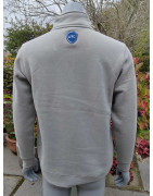 Grey Mist 1/4 Zip Stones Sweatshirt