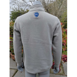Grey Mist 1/4 Zip Stones Sweatshirt