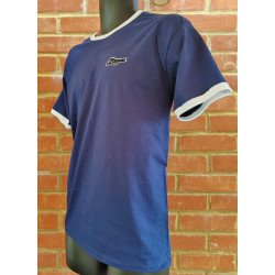 Stones Navy Ringer T-Shirt