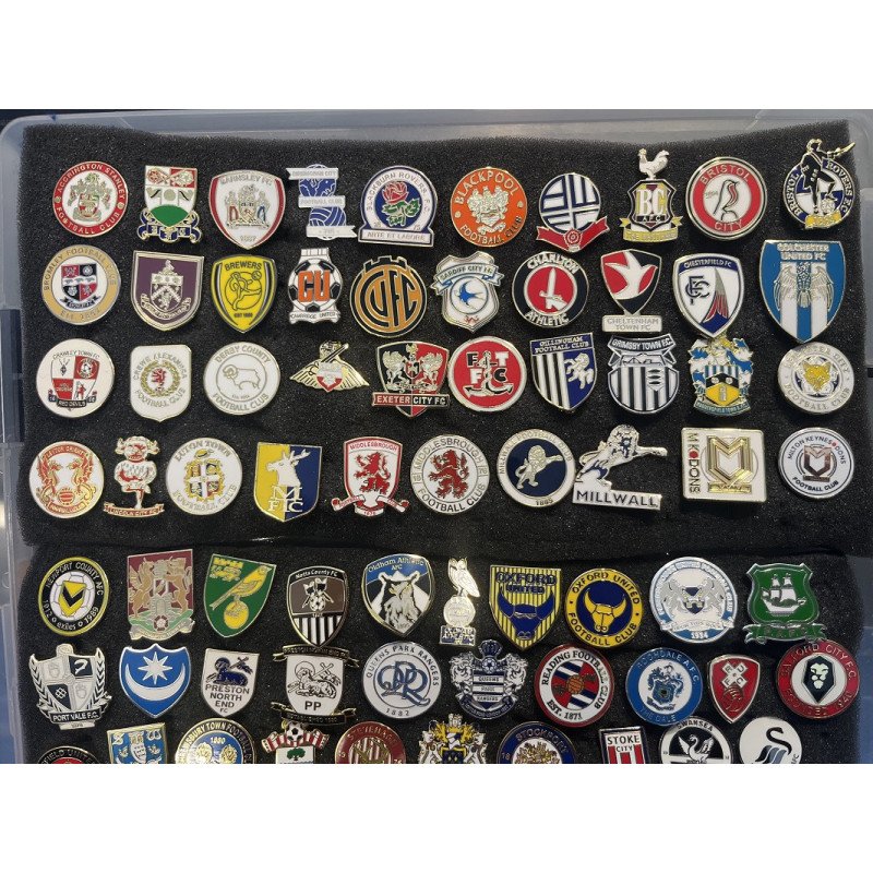 ENGLISH FOOTBALL LEAGUE BADGES 2024-2025